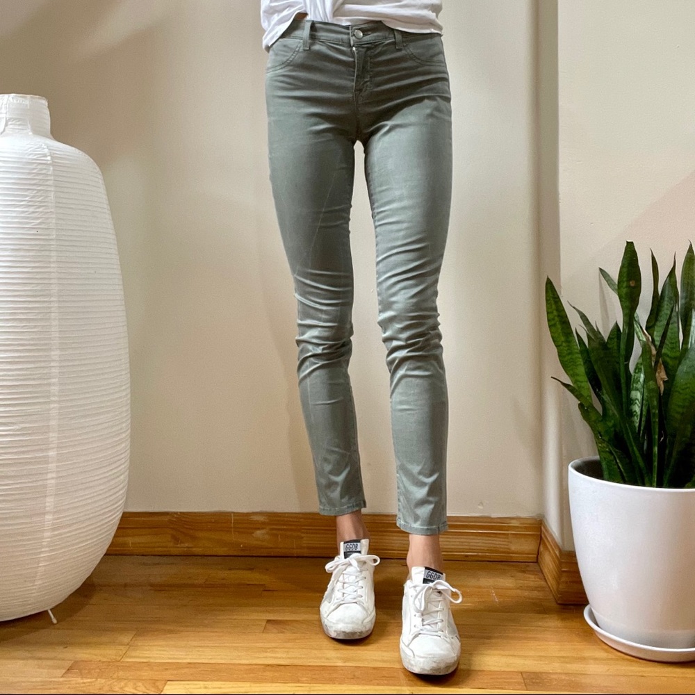 J Brand “Legging” Mid-Rise Pant